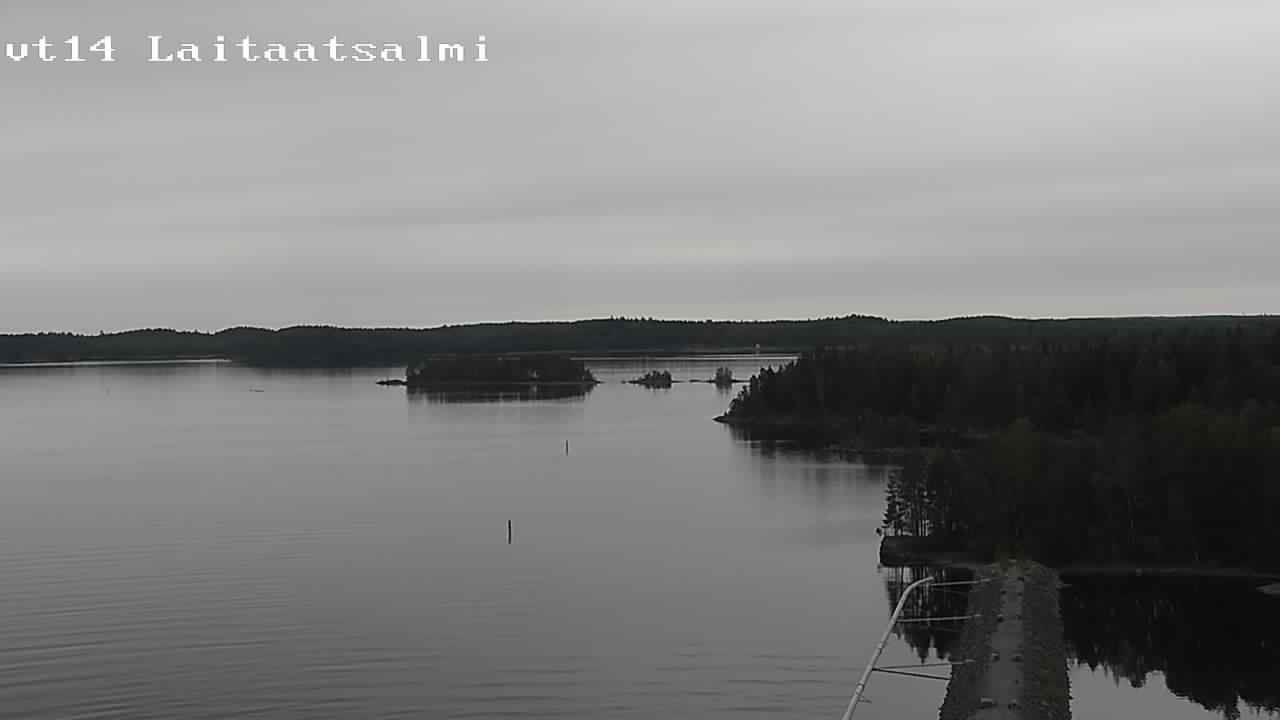 Weather Camera Image Väg 14 Nyslott, Laitaatsalmi, Savonlinna, Etelä-Savo