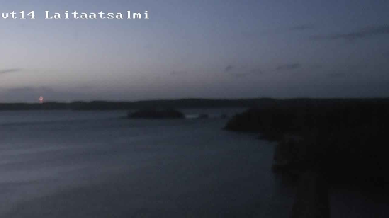 Weather Camera Image Road 14 Savonlinna, Laitaatsalmi, Savonlinna, Etelä-Savo