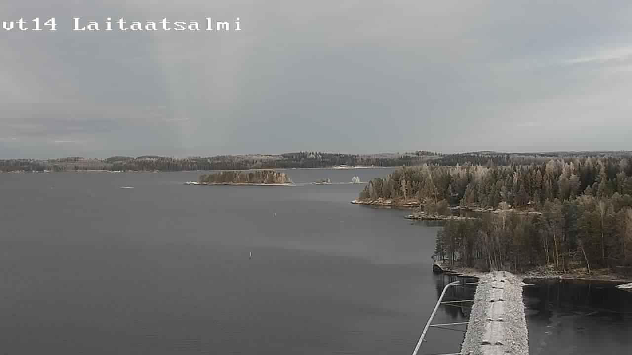 Kelikamerat Kuva Tie 14 Savonlinna, Laitaatsalmi silta, Savonlinna, Etelä-Savo