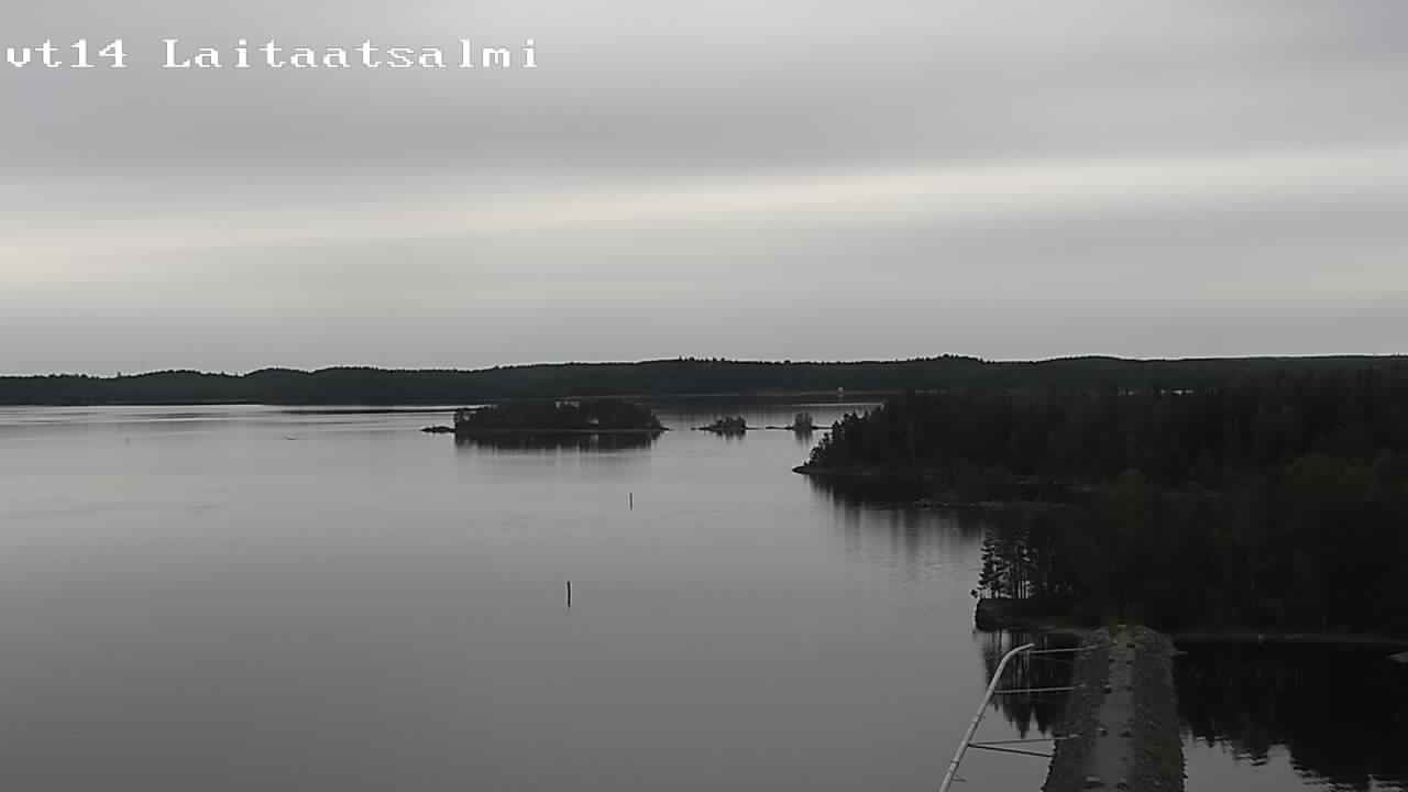 Weather Camera Image Väg 14 Nyslott, Laitaatsalmi, Savonlinna, Etelä-Savo