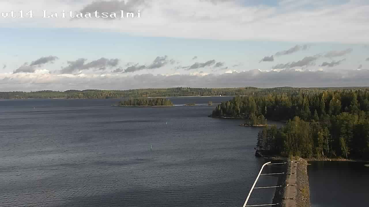 Kelikamerat Kuva Tie 14 Savonlinna, Laitaatsalmi silta, Savonlinna, Etelä-Savo