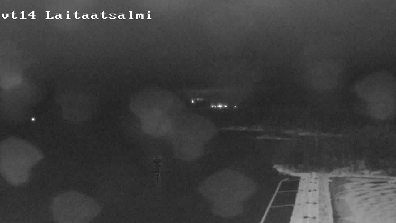Weather Camera Image Väg 14 Nyslott, Laitaatsalmi, Savonlinna, Etelä-Savo