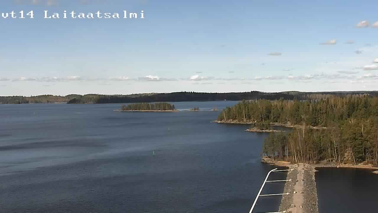 Weather Camera Image Väg 14 Nyslott, Laitaatsalmi, Savonlinna, Etelä-Savo