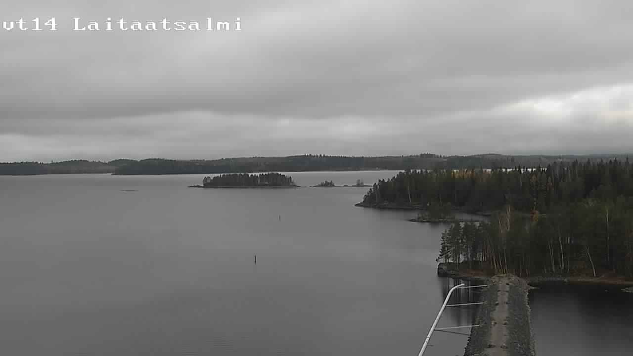 Kelikamerat Kuva Tie 14 Savonlinna, Laitaatsalmi silta, Savonlinna, Etelä-Savo