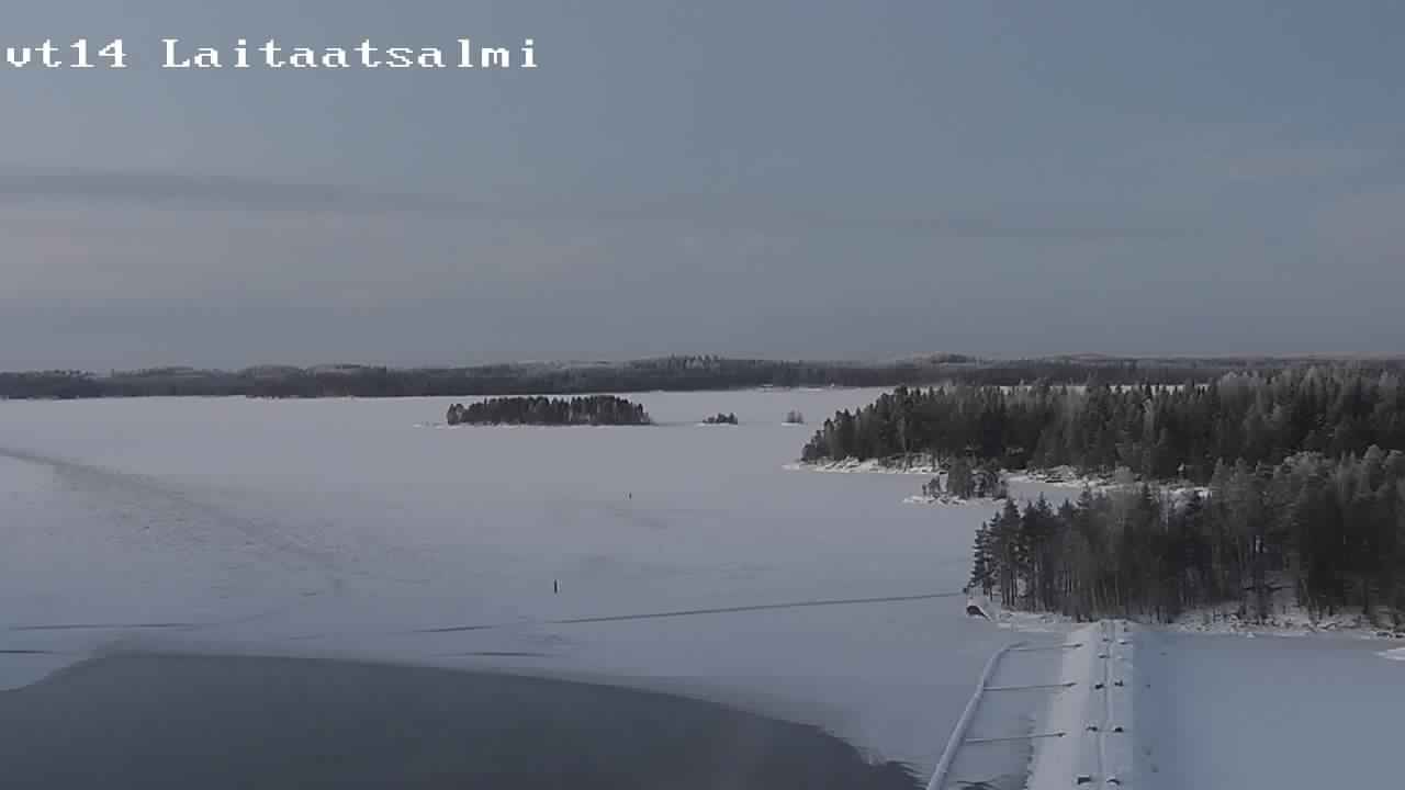 Kelikamerat Kuva Tie 14 Savonlinna, Laitaatsalmi silta, Savonlinna, Etelä-Savo