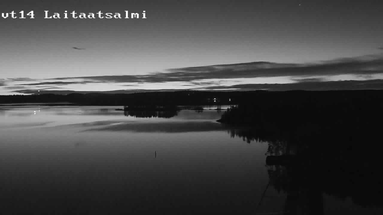 Weather Camera Image Väg 14 Nyslott, Laitaatsalmi, Savonlinna, Etelä-Savo