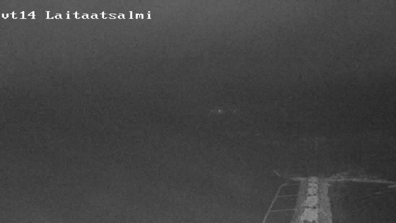 Weather Camera Image Väg 14 Nyslott, Laitaatsalmi, Savonlinna, Etelä-Savo