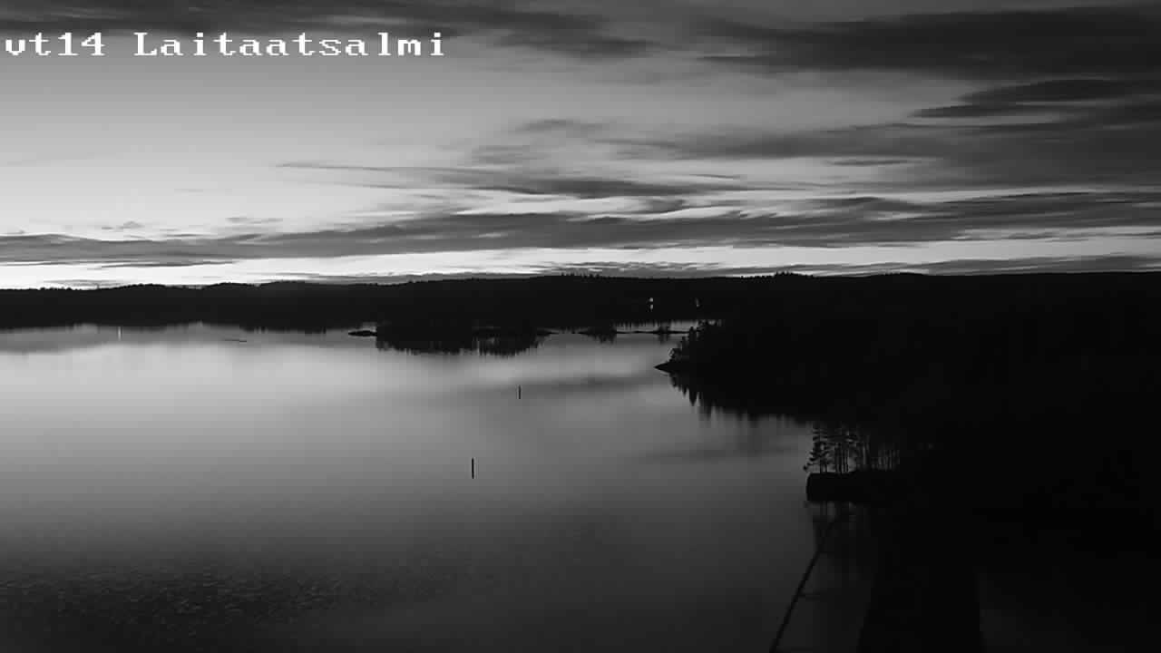 Weather Camera Image Väg 14 Nyslott, Laitaatsalmi, Savonlinna, Etelä-Savo