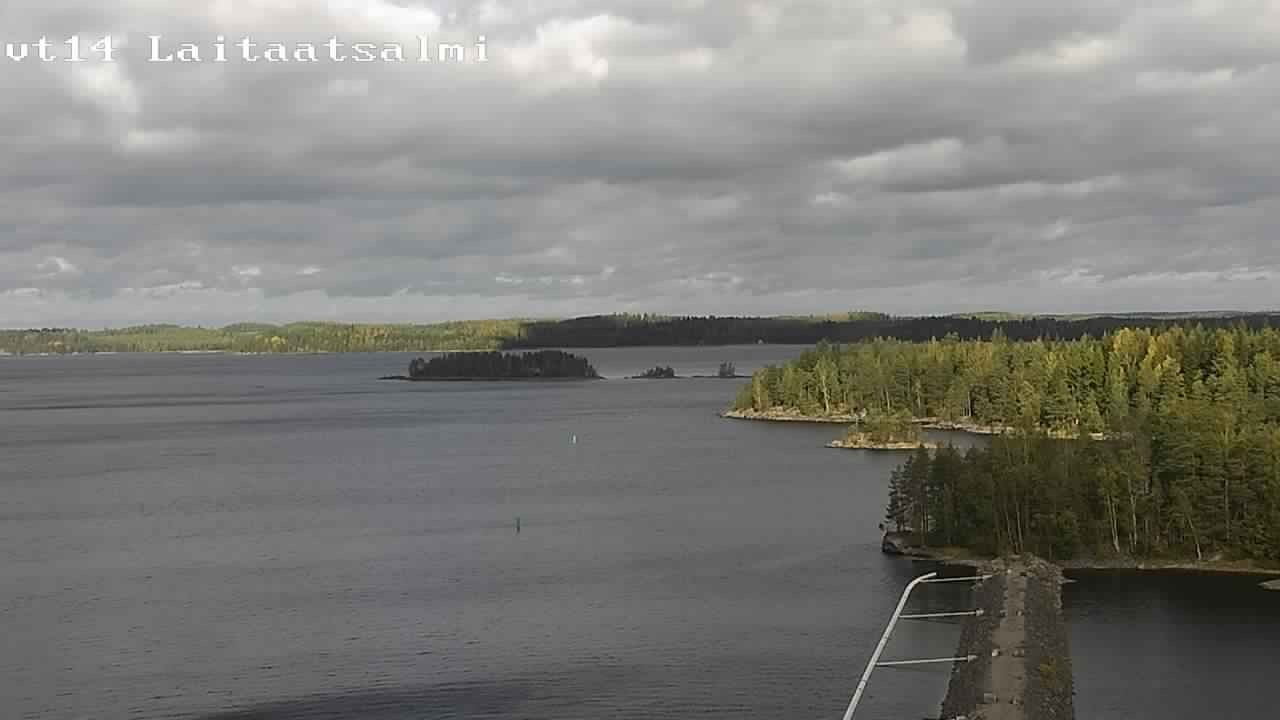Kelikamerat Kuva Tie 14 Savonlinna, Laitaatsalmi silta, Savonlinna, Etelä-Savo