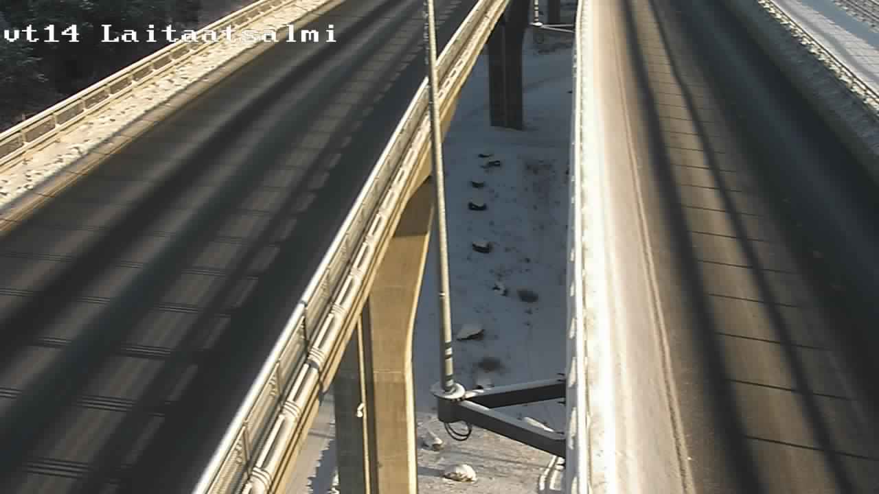 Weather Camera Image Road 14 Savonlinna, Laitaatsalmi, Savonlinna, Etelä-Savo
