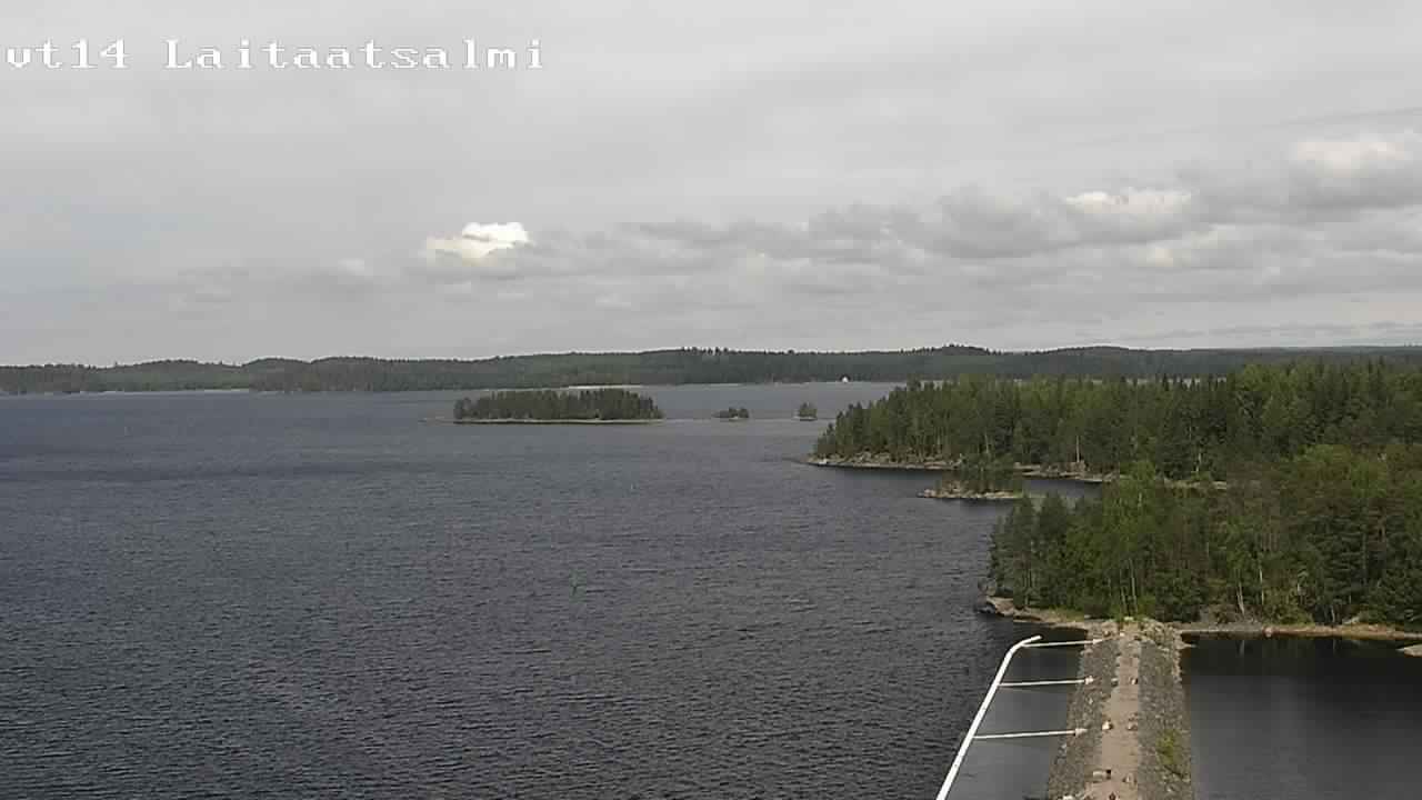 Kelikamerat Kuva Tie 14 Savonlinna, Laitaatsalmi silta, Savonlinna, Etelä-Savo
