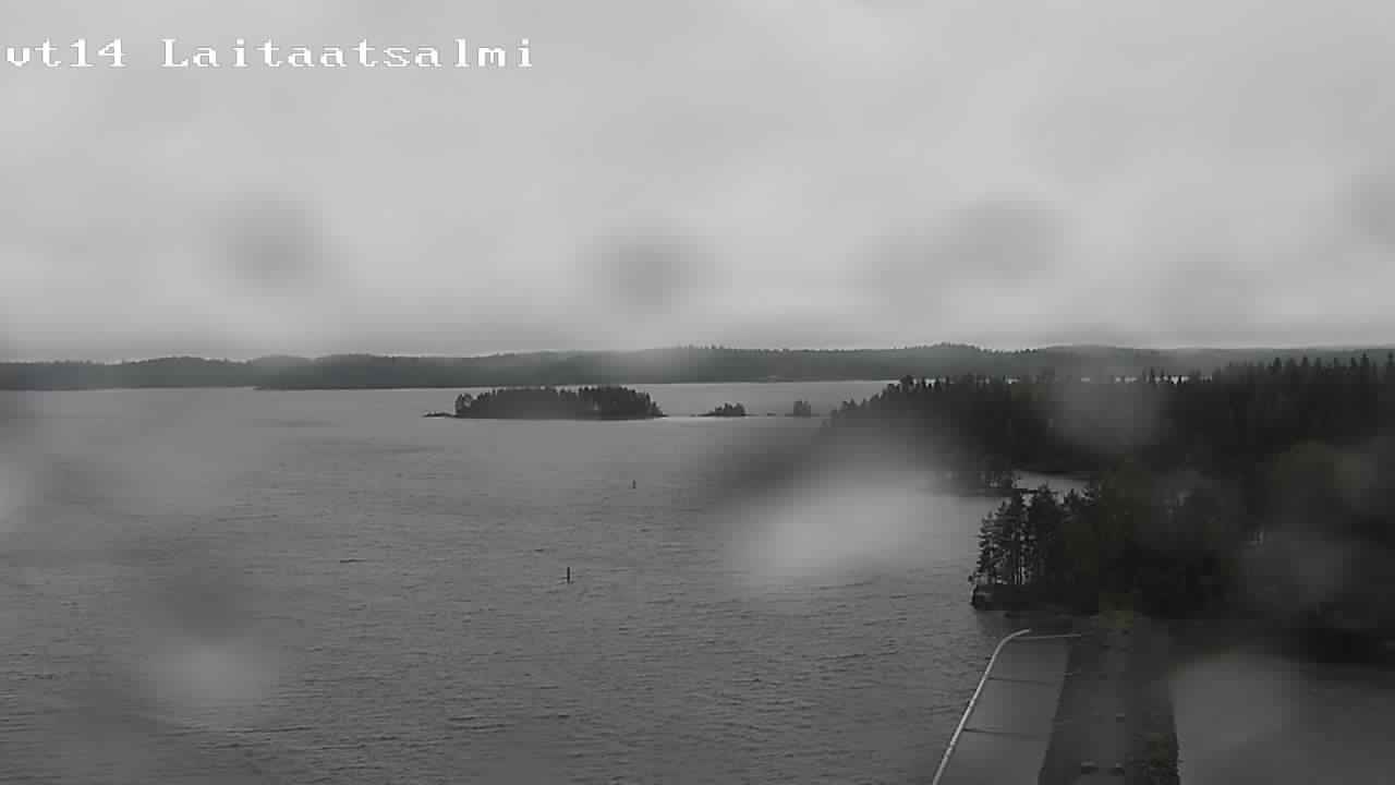 Weather Camera Image Road 14 Savonlinna, Laitaatsalmi, Savonlinna, Etelä-Savo