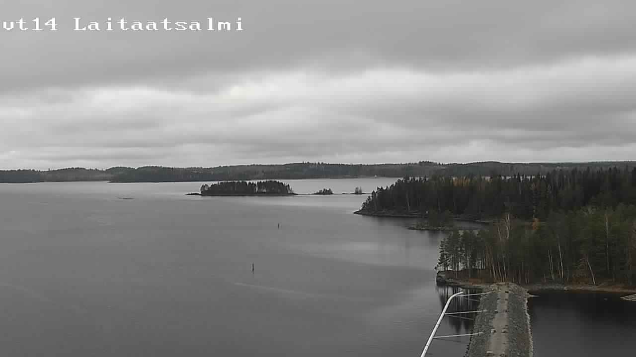 Kelikamerat Kuva Tie 14 Savonlinna, Laitaatsalmi silta, Savonlinna, Etelä-Savo