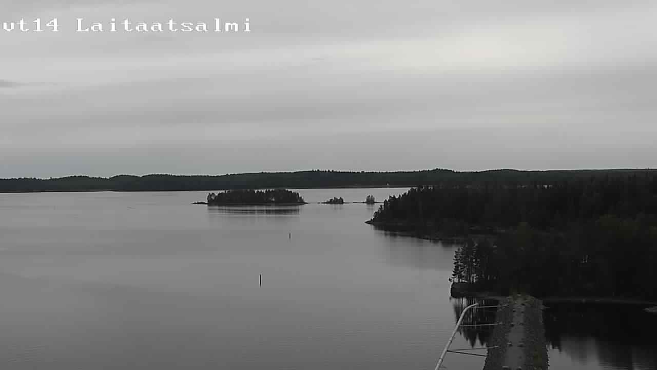 Weather Camera Image Väg 14 Nyslott, Laitaatsalmi, Savonlinna, Etelä-Savo