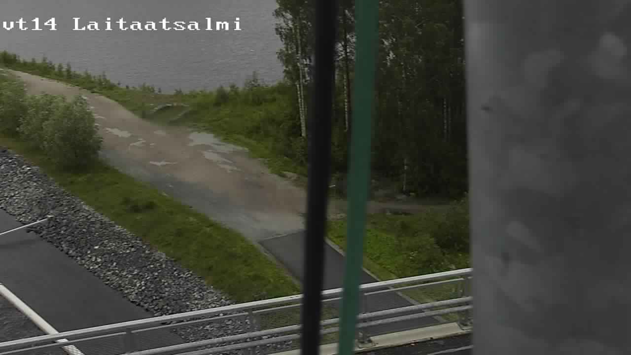 Weather Camera Image Road 14 Savonlinna, Laitaatsalmi, Savonlinna, Etelä-Savo