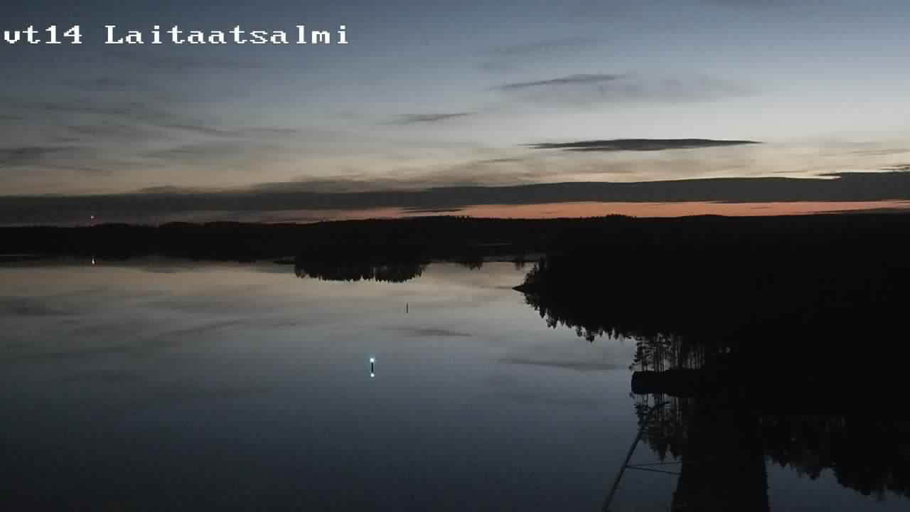 Weather Camera Image Väg 14 Nyslott, Laitaatsalmi, Savonlinna, Etelä-Savo