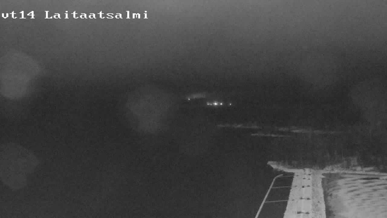 Weather Camera Image Väg 14 Nyslott, Laitaatsalmi, Savonlinna, Etelä-Savo