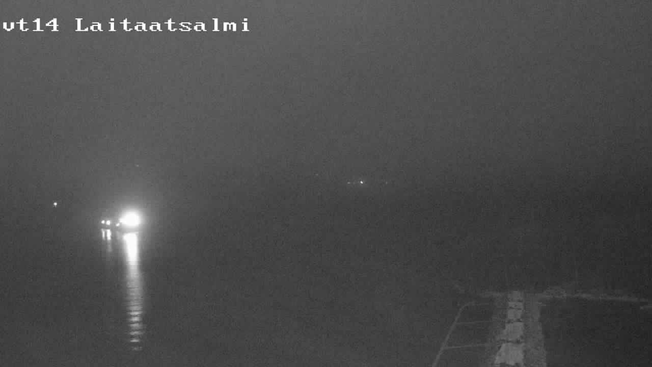 Weather Camera Image Väg 14 Nyslott, Laitaatsalmi, Savonlinna, Etelä-Savo