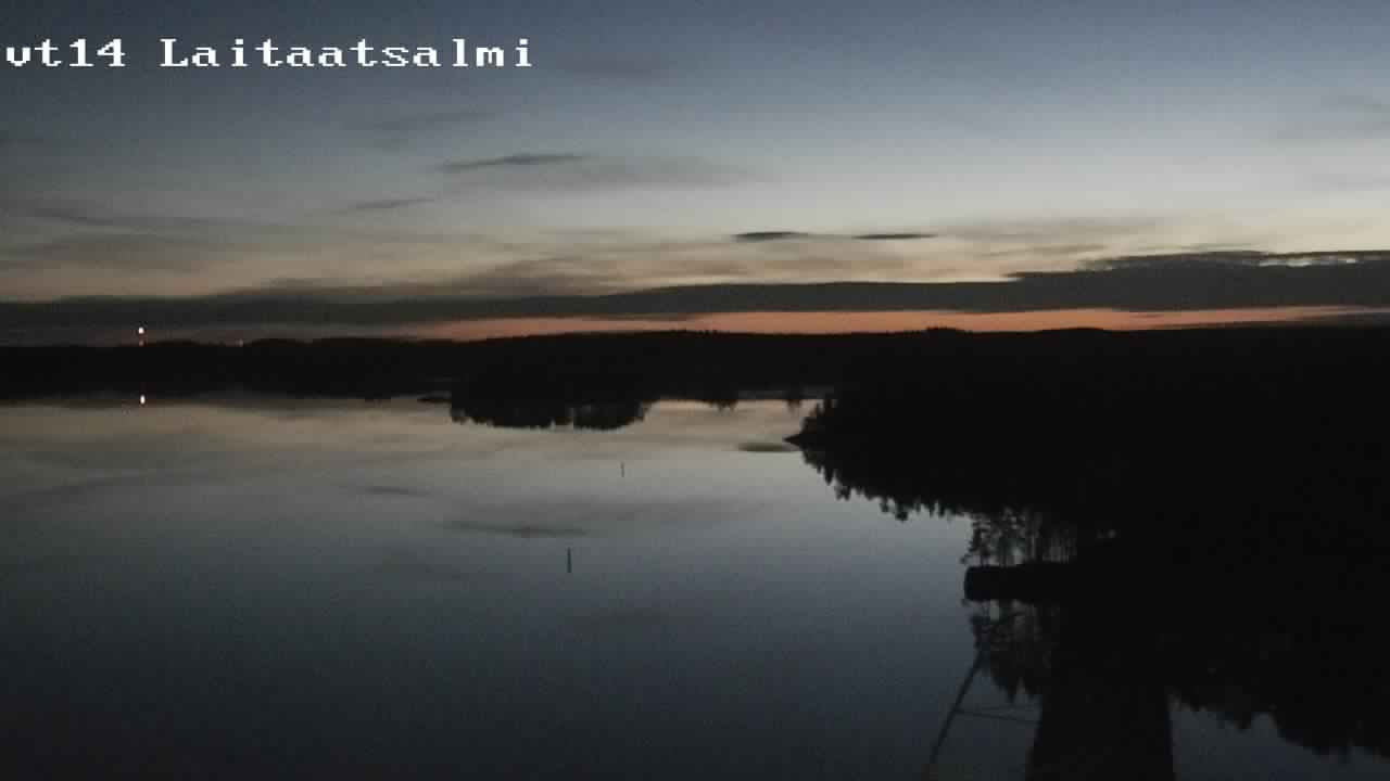 Weather Camera Image Väg 14 Nyslott, Laitaatsalmi, Savonlinna, Etelä-Savo