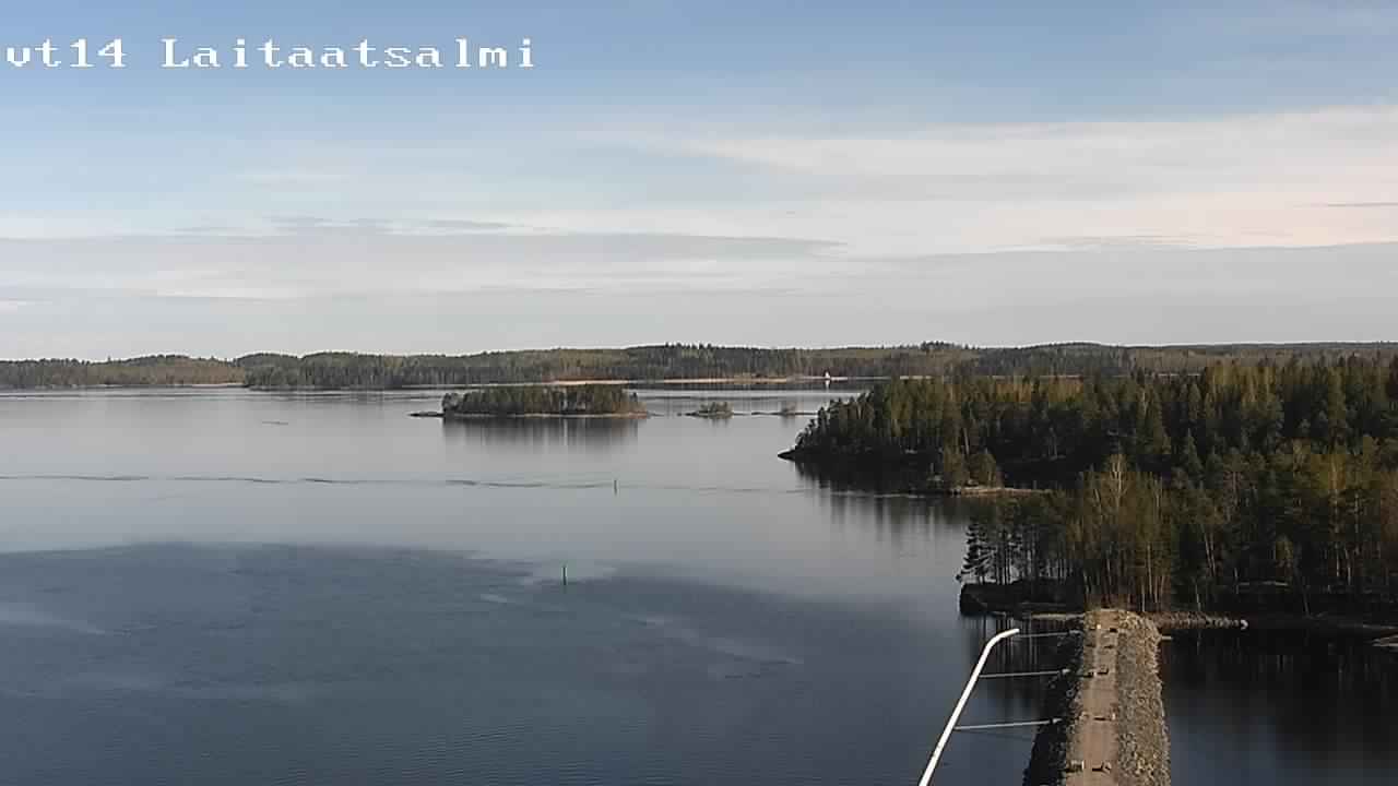 Kelikamerat Kuva Tie 14 Savonlinna, Laitaatsalmi silta, Savonlinna, Etelä-Savo