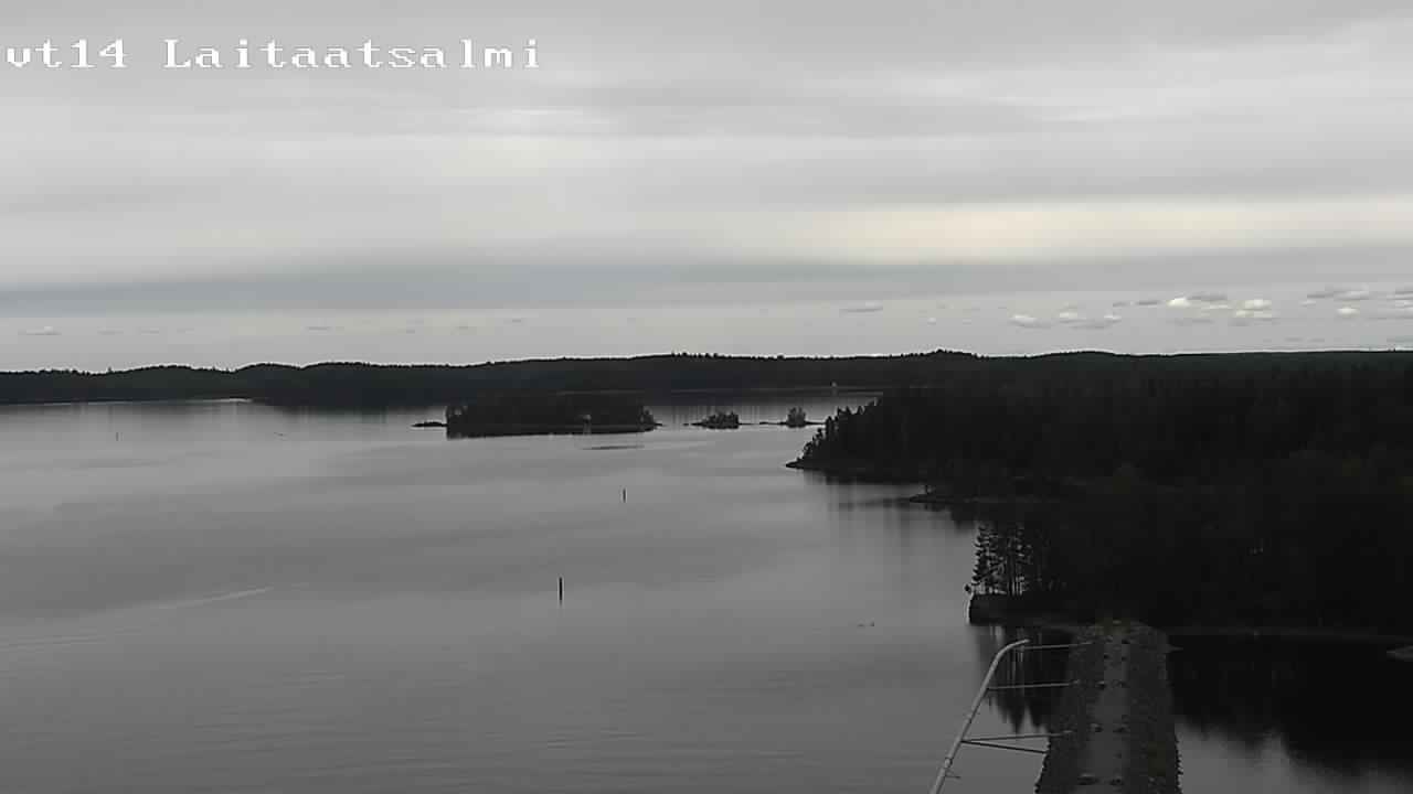 Weather Camera Image Väg 14 Nyslott, Laitaatsalmi, Savonlinna, Etelä-Savo