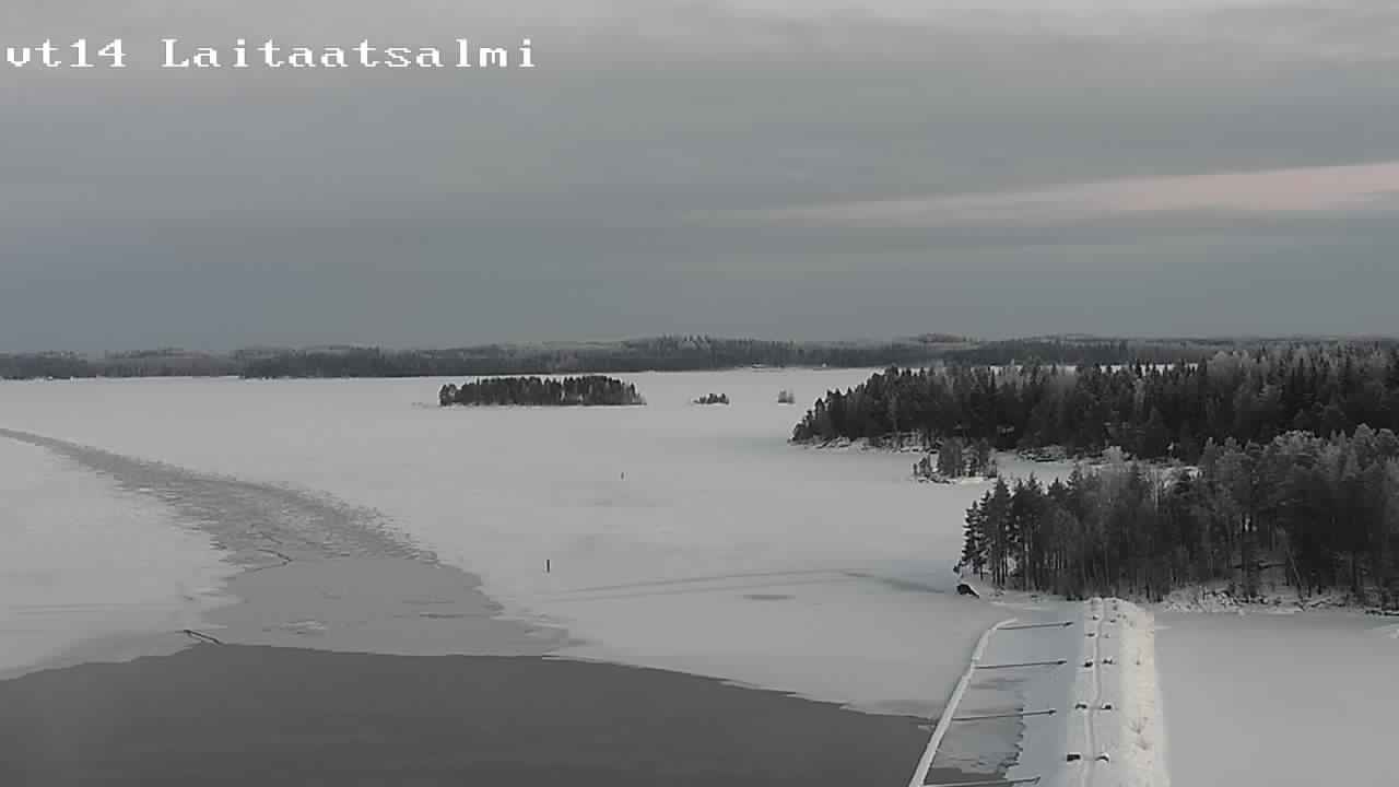 Kelikamerat Kuva Tie 14 Savonlinna, Laitaatsalmi silta, Savonlinna, Etelä-Savo