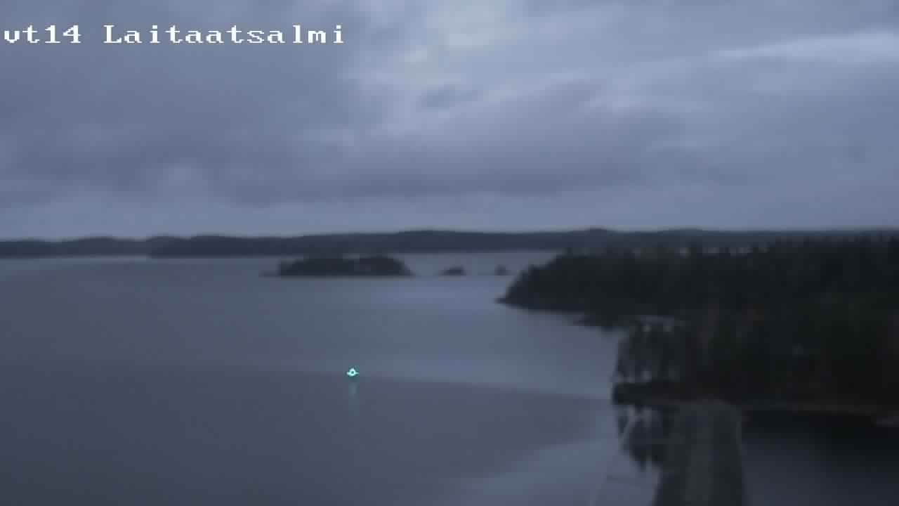 Kelikamerat Kuva Tie 14 Savonlinna, Laitaatsalmi silta, Savonlinna, Etelä-Savo