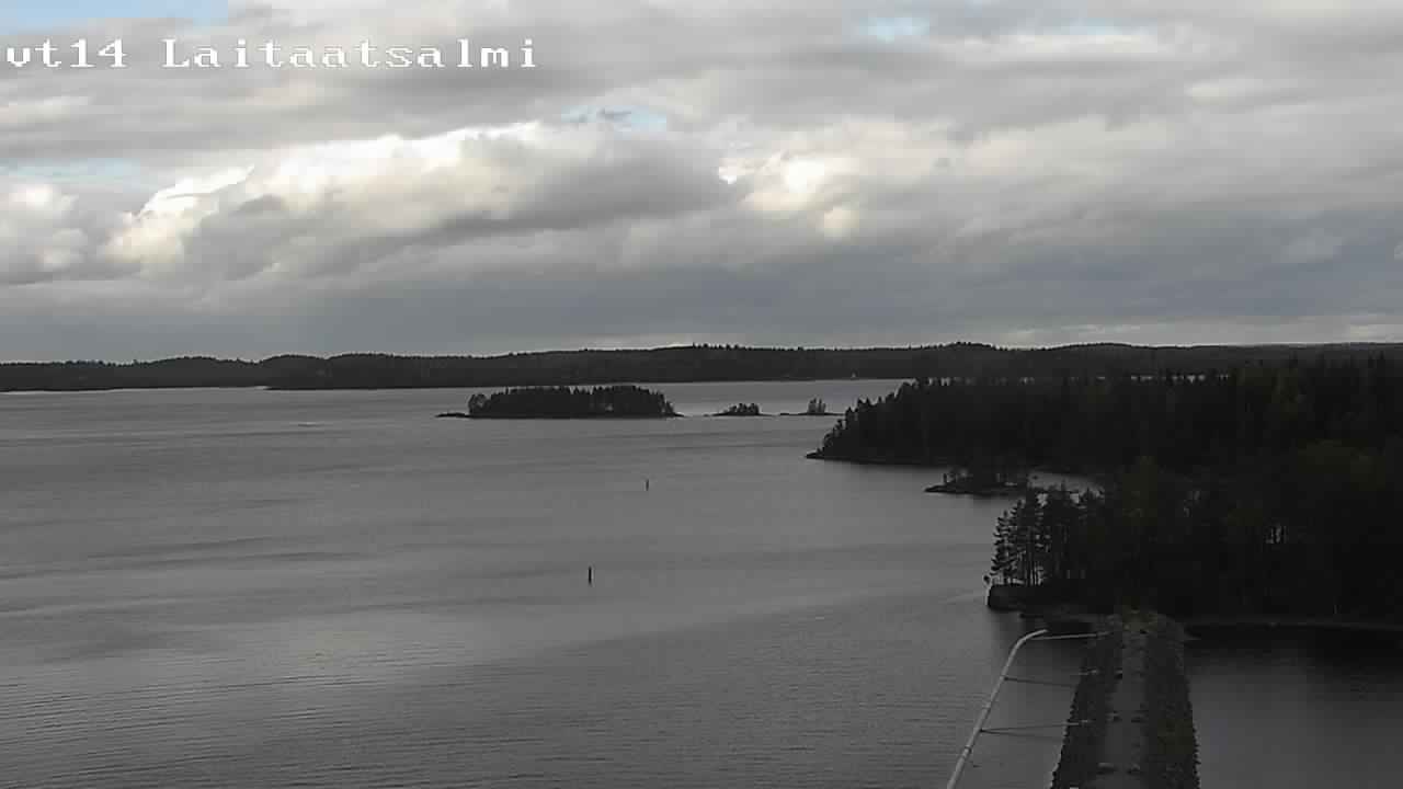 Weather Camera Image Road 14 Savonlinna, Laitaatsalmi, Savonlinna, Etelä-Savo