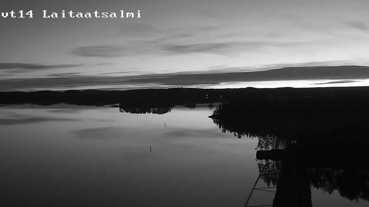 Weather Camera Image Väg 14 Nyslott, Laitaatsalmi, Savonlinna, Etelä-Savo