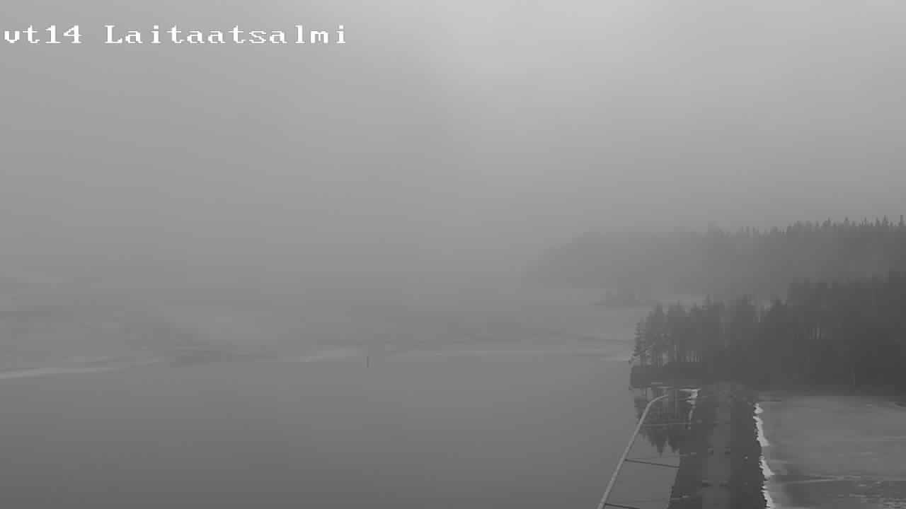 Weather Camera Image Väg 14 Nyslott, Laitaatsalmi, Savonlinna, Etelä-Savo