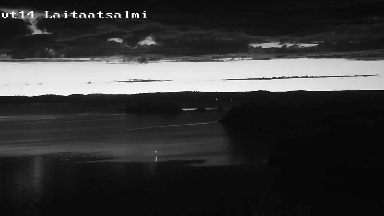 Weather Camera Image Road 14 Savonlinna, Laitaatsalmi, Savonlinna, Etelä-Savo