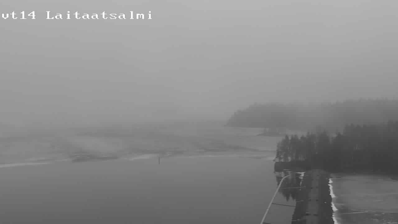 Weather Camera Image Väg 14 Nyslott, Laitaatsalmi, Savonlinna, Etelä-Savo