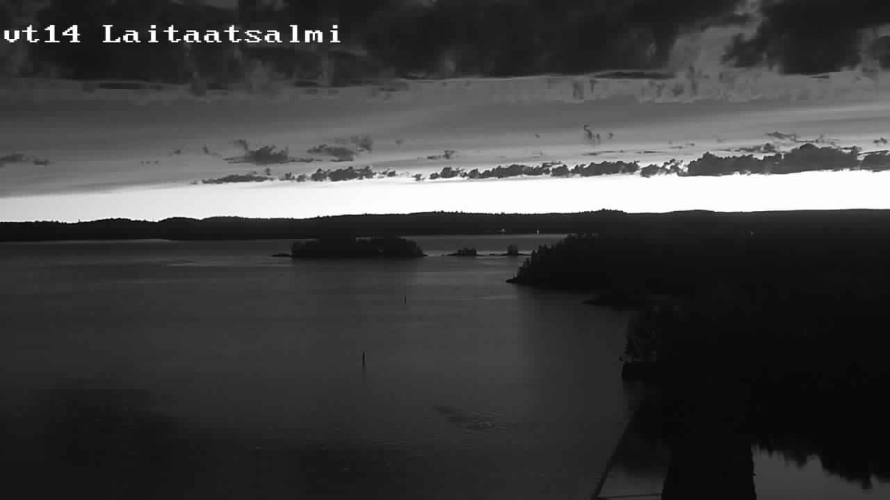 Weather Camera Image Road 14 Savonlinna, Laitaatsalmi, Savonlinna, Etelä-Savo