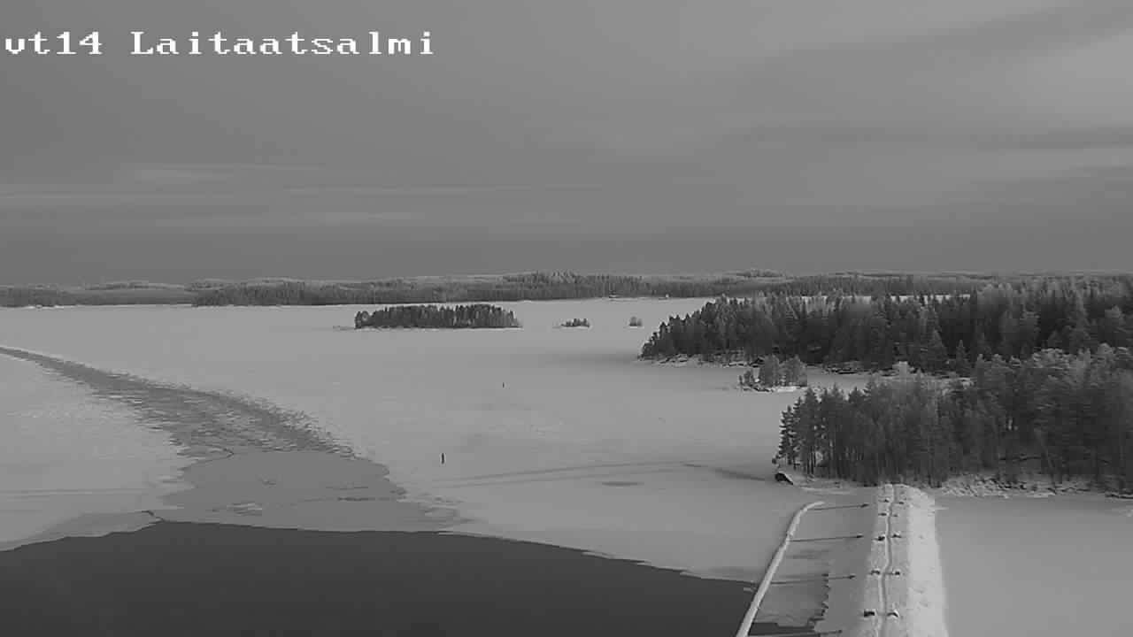 Kelikamerat Kuva Tie 14 Savonlinna, Laitaatsalmi silta, Savonlinna, Etelä-Savo