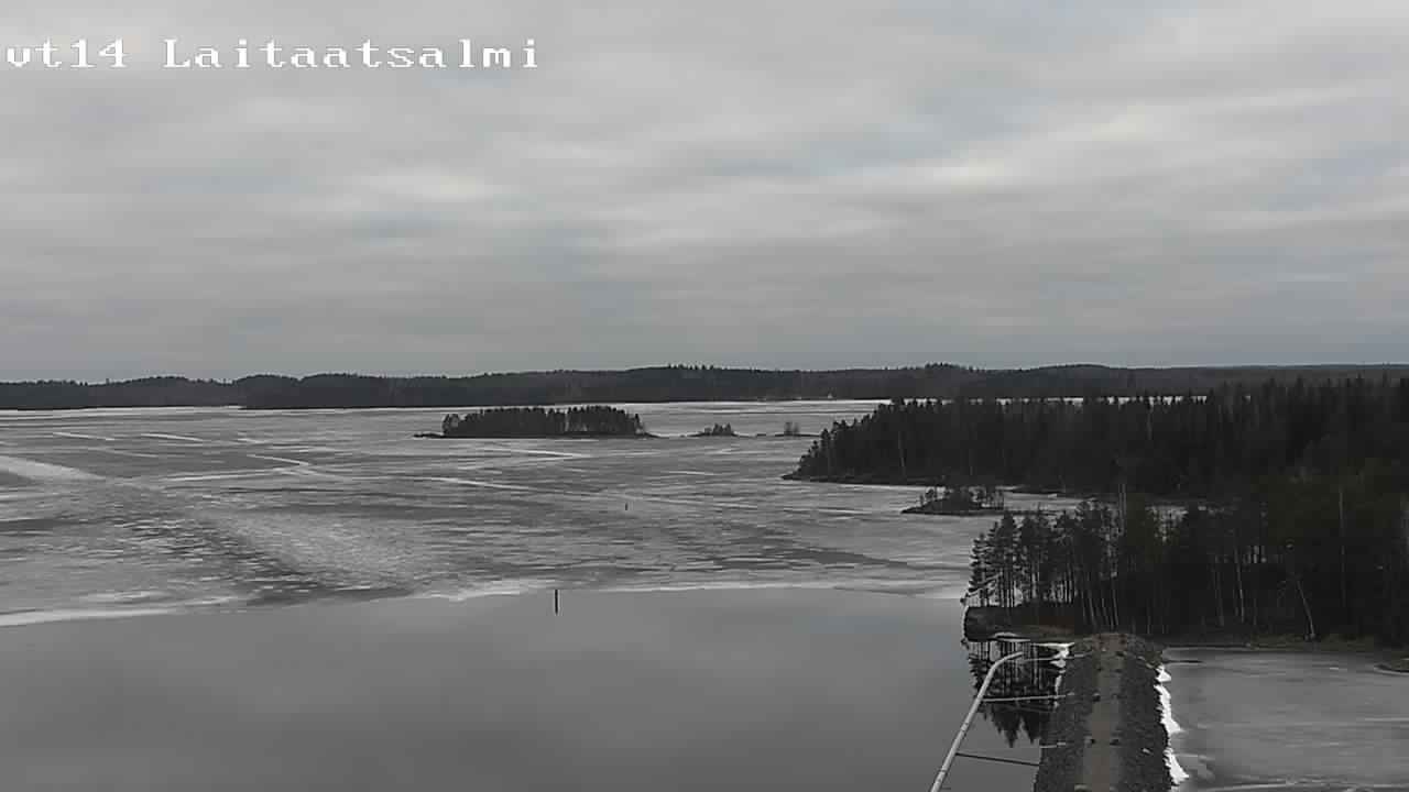 Kelikamerat Kuva Tie 14 Savonlinna, Laitaatsalmi silta, Savonlinna, Etelä-Savo