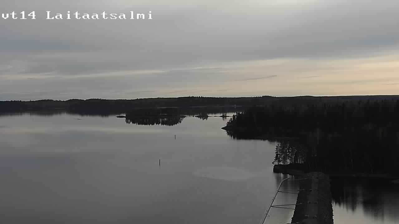 Weather Camera Image Väg 14 Nyslott, Laitaatsalmi, Savonlinna, Etelä-Savo