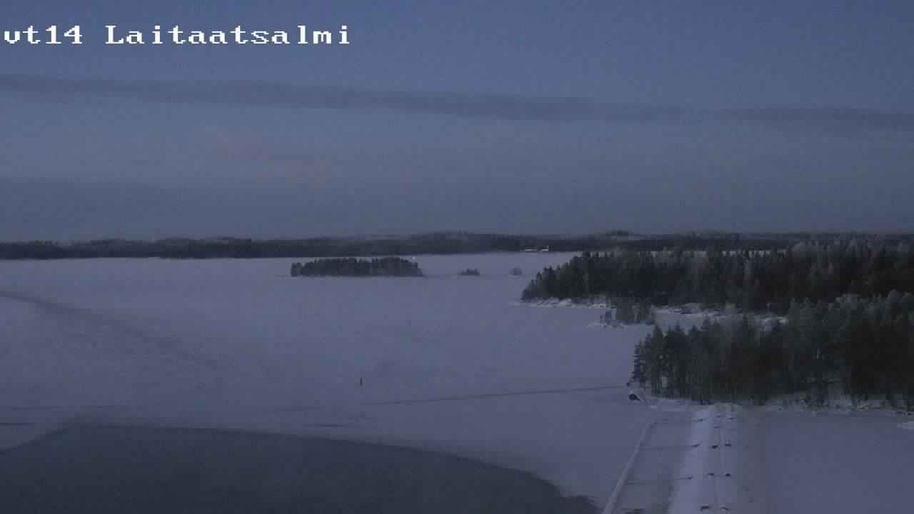 Kelikamerat Kuva Tie 14 Savonlinna, Laitaatsalmi silta, Savonlinna, Etelä-Savo