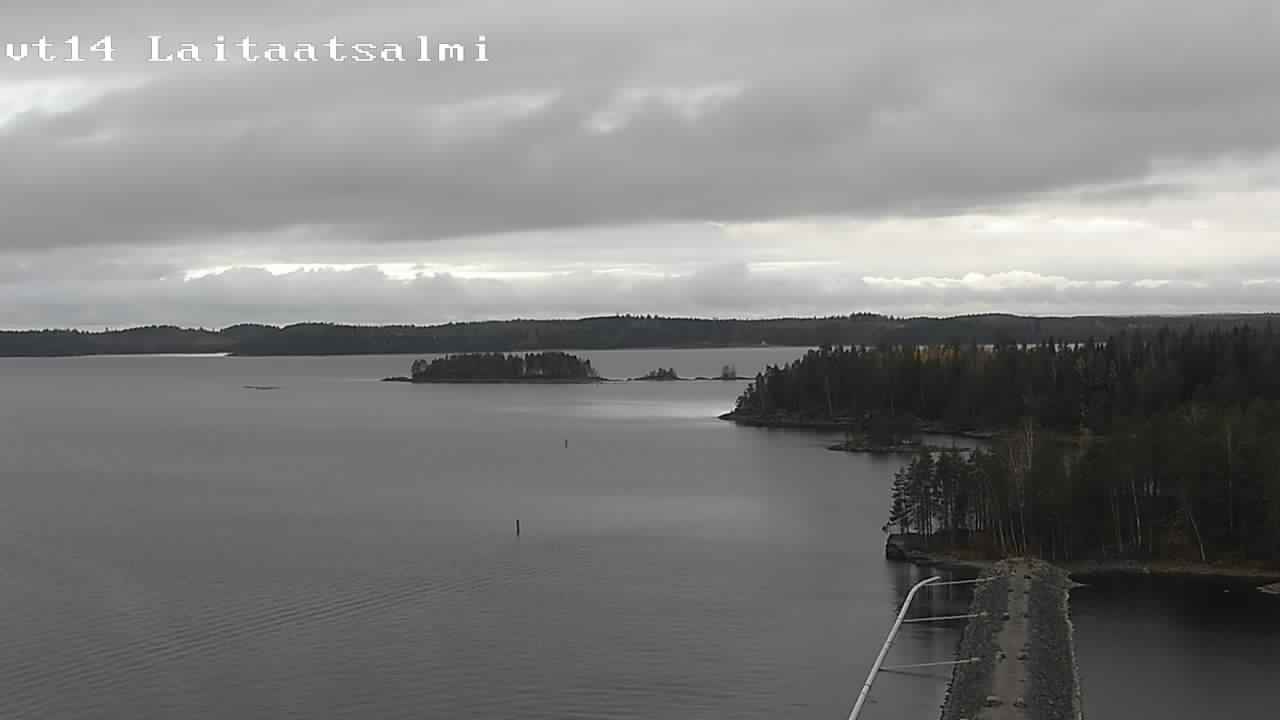 Kelikamerat Kuva Tie 14 Savonlinna, Laitaatsalmi silta, Savonlinna, Etelä-Savo