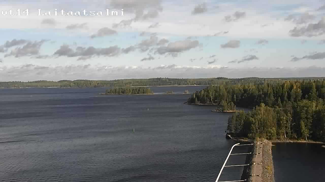 Kelikamerat Kuva Tie 14 Savonlinna, Laitaatsalmi silta, Savonlinna, Etelä-Savo