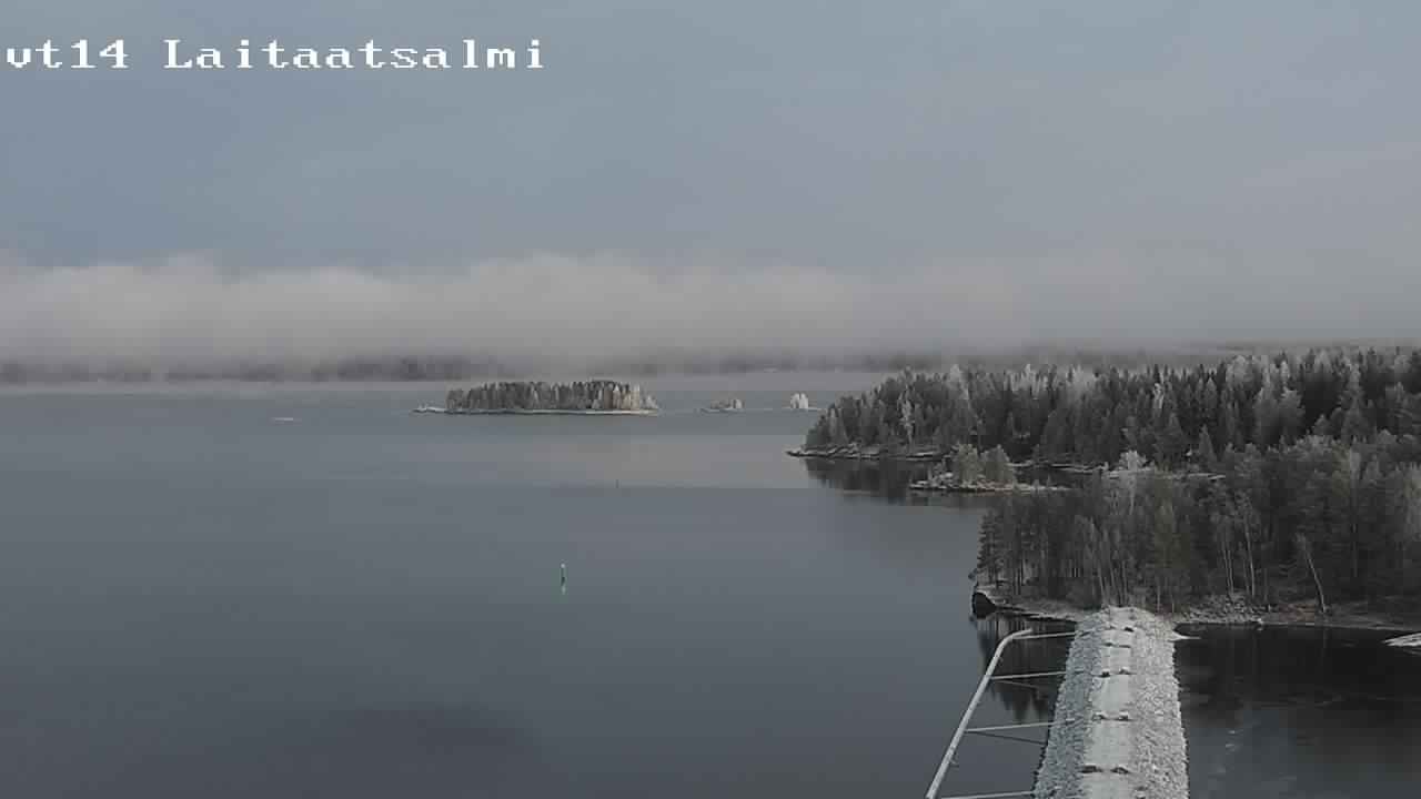 Kelikamerat Kuva Tie 14 Savonlinna, Laitaatsalmi silta, Savonlinna, Etelä-Savo