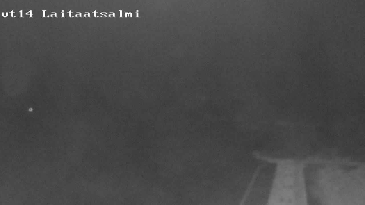 Weather Camera Image Väg 14 Nyslott, Laitaatsalmi, Savonlinna, Etelä-Savo