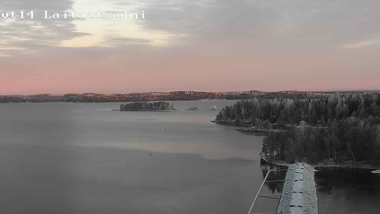 Kelikamerat Kuva Tie 14 Savonlinna, Laitaatsalmi silta, Savonlinna, Etelä-Savo