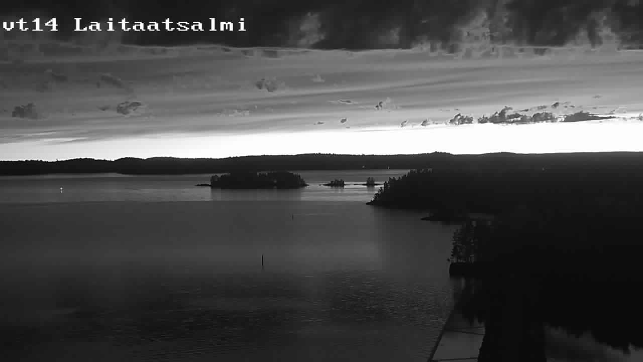 Weather Camera Image Road 14 Savonlinna, Laitaatsalmi, Savonlinna, Etelä-Savo