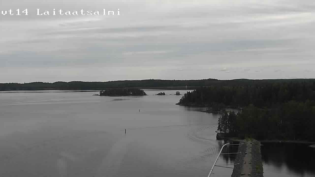 Kelikamerat Kuva Tie 14 Savonlinna, Laitaatsalmi silta, Savonlinna, Etelä-Savo