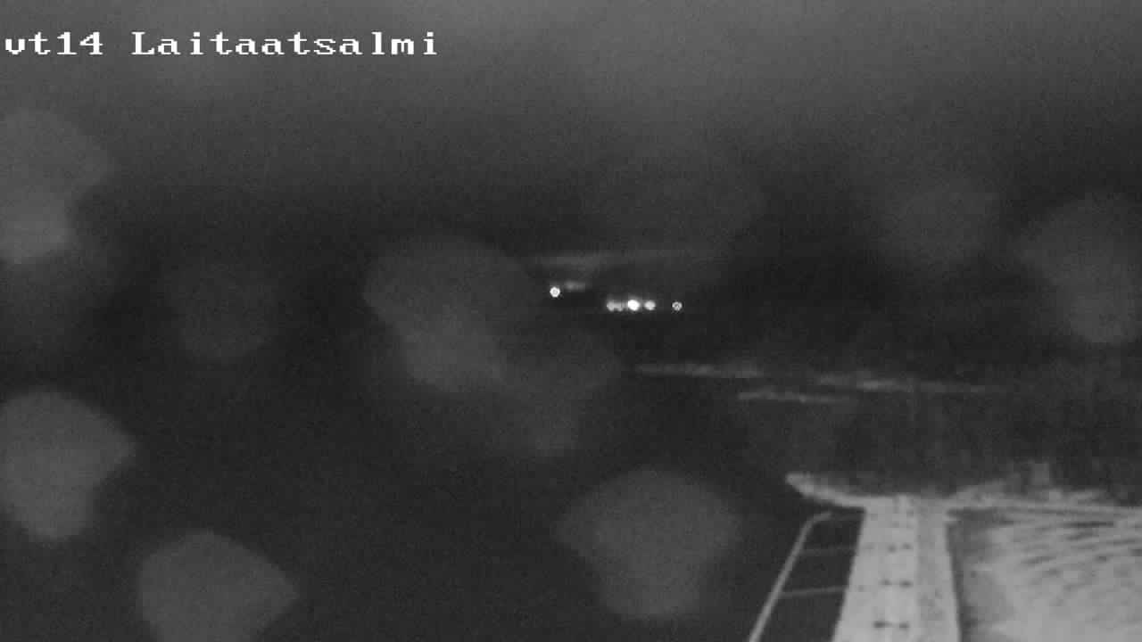 Weather Camera Image Väg 14 Nyslott, Laitaatsalmi, Savonlinna, Etelä-Savo