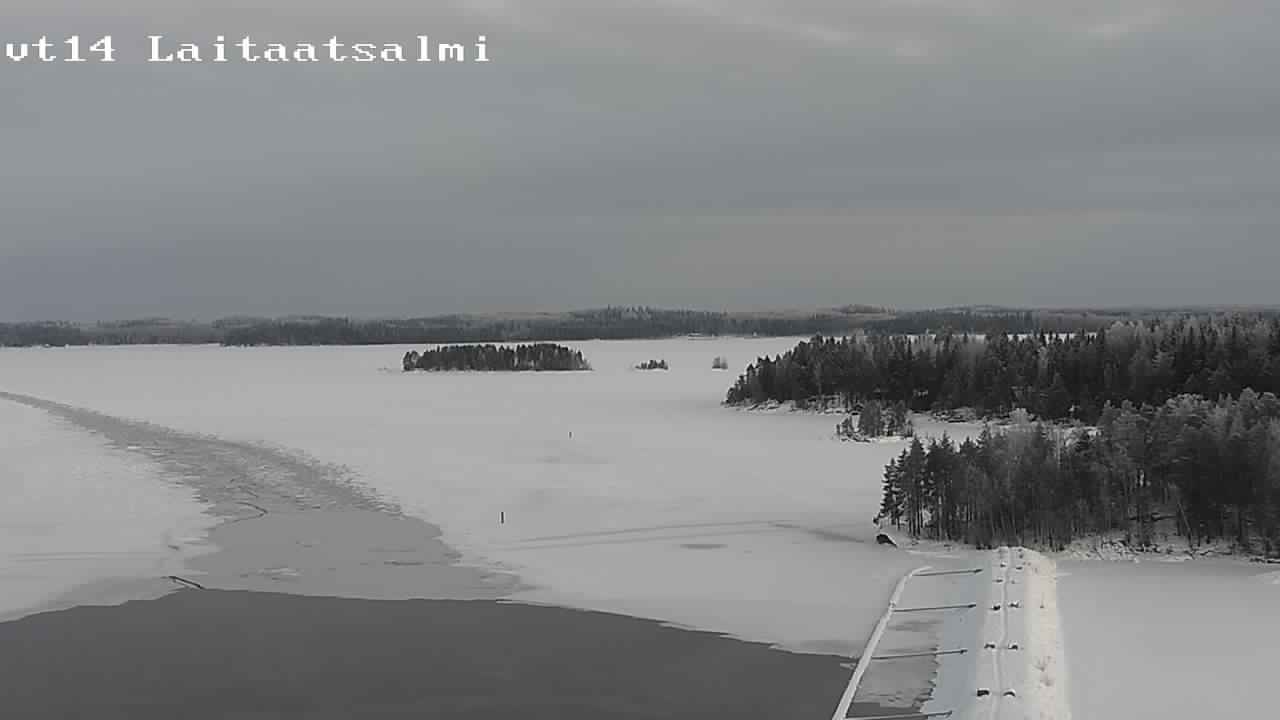 Kelikamerat Kuva Tie 14 Savonlinna, Laitaatsalmi silta, Savonlinna, Etelä-Savo