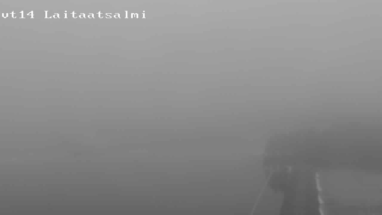 Weather Camera Image Väg 14 Nyslott, Laitaatsalmi, Savonlinna, Etelä-Savo