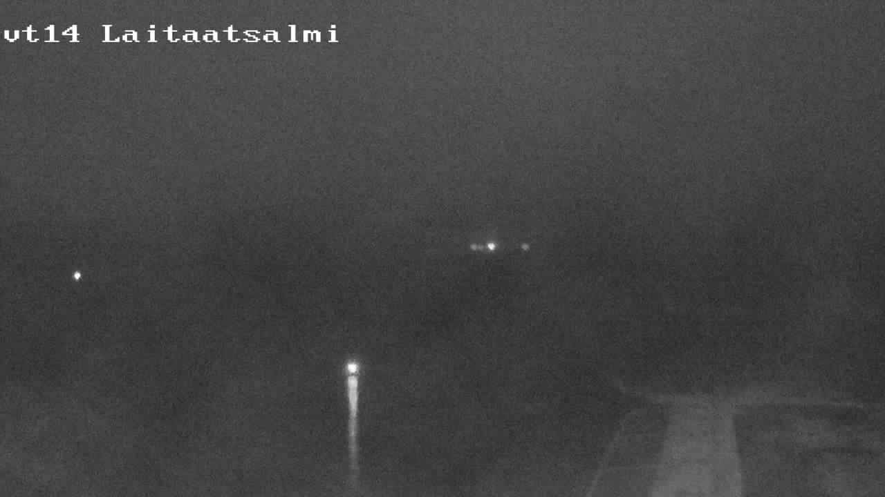 Weather Camera Image Väg 14 Nyslott, Laitaatsalmi, Savonlinna, Etelä-Savo