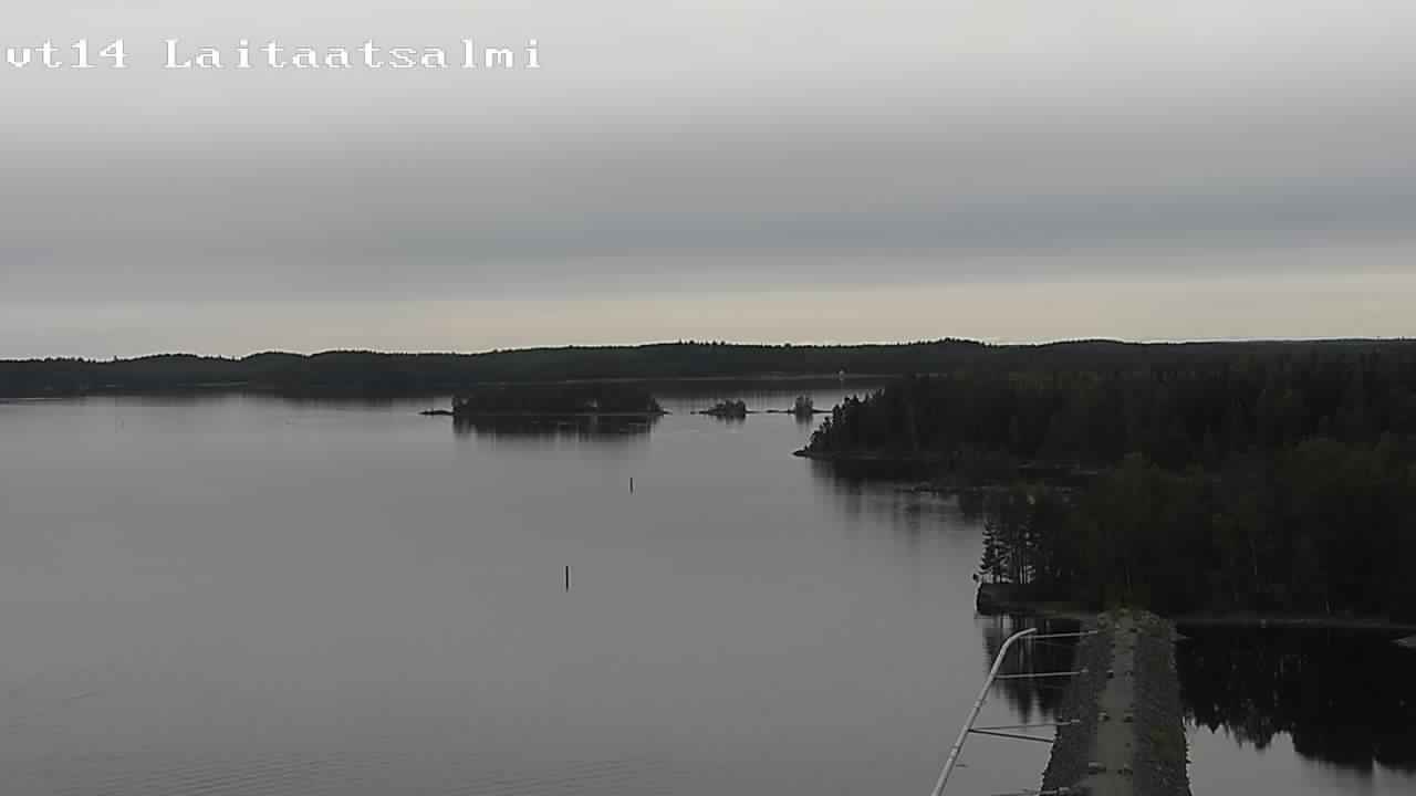 Weather Camera Image Väg 14 Nyslott, Laitaatsalmi, Savonlinna, Etelä-Savo