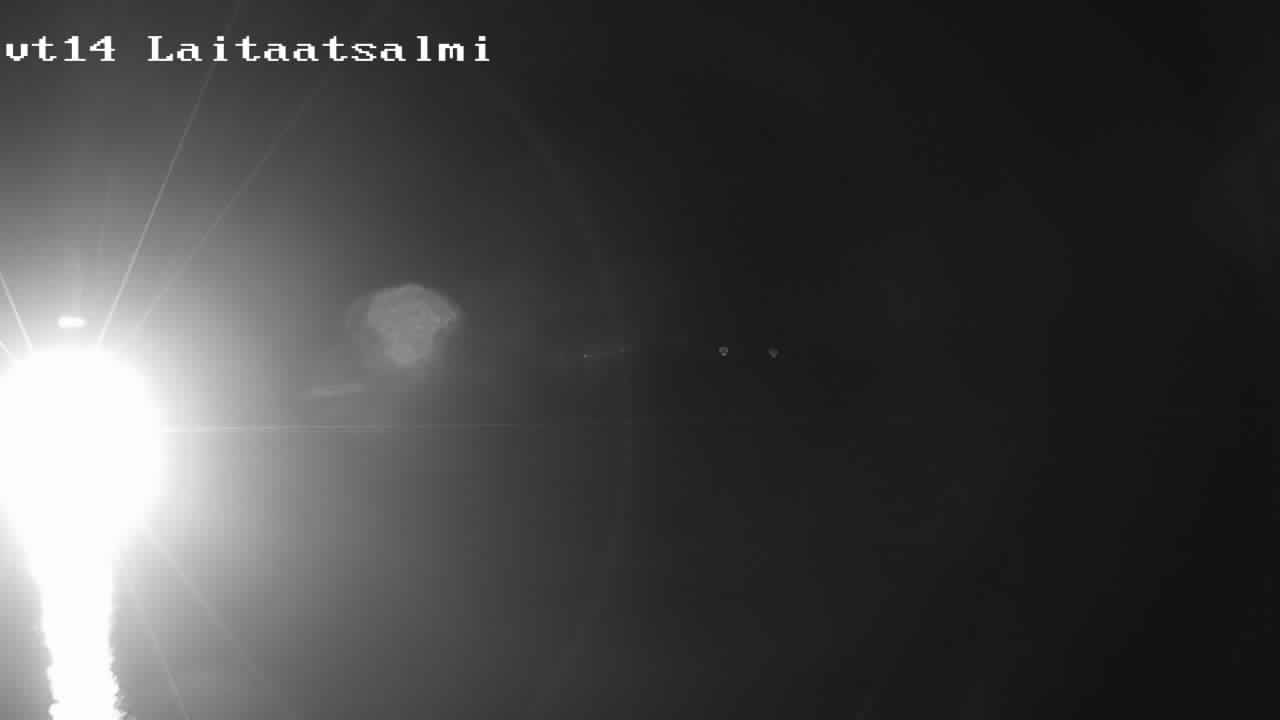 Weather Camera Image Road 14 Savonlinna, Laitaatsalmi, Savonlinna, Etelä-Savo